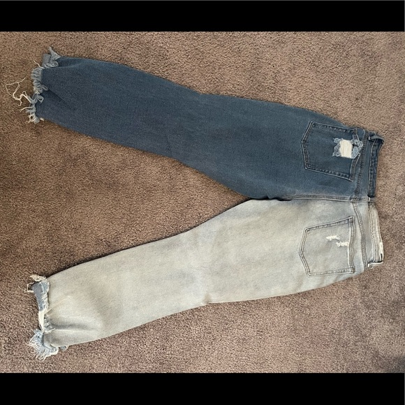 Almost famous size 11 two toned jeans. - Picture 2 of 2